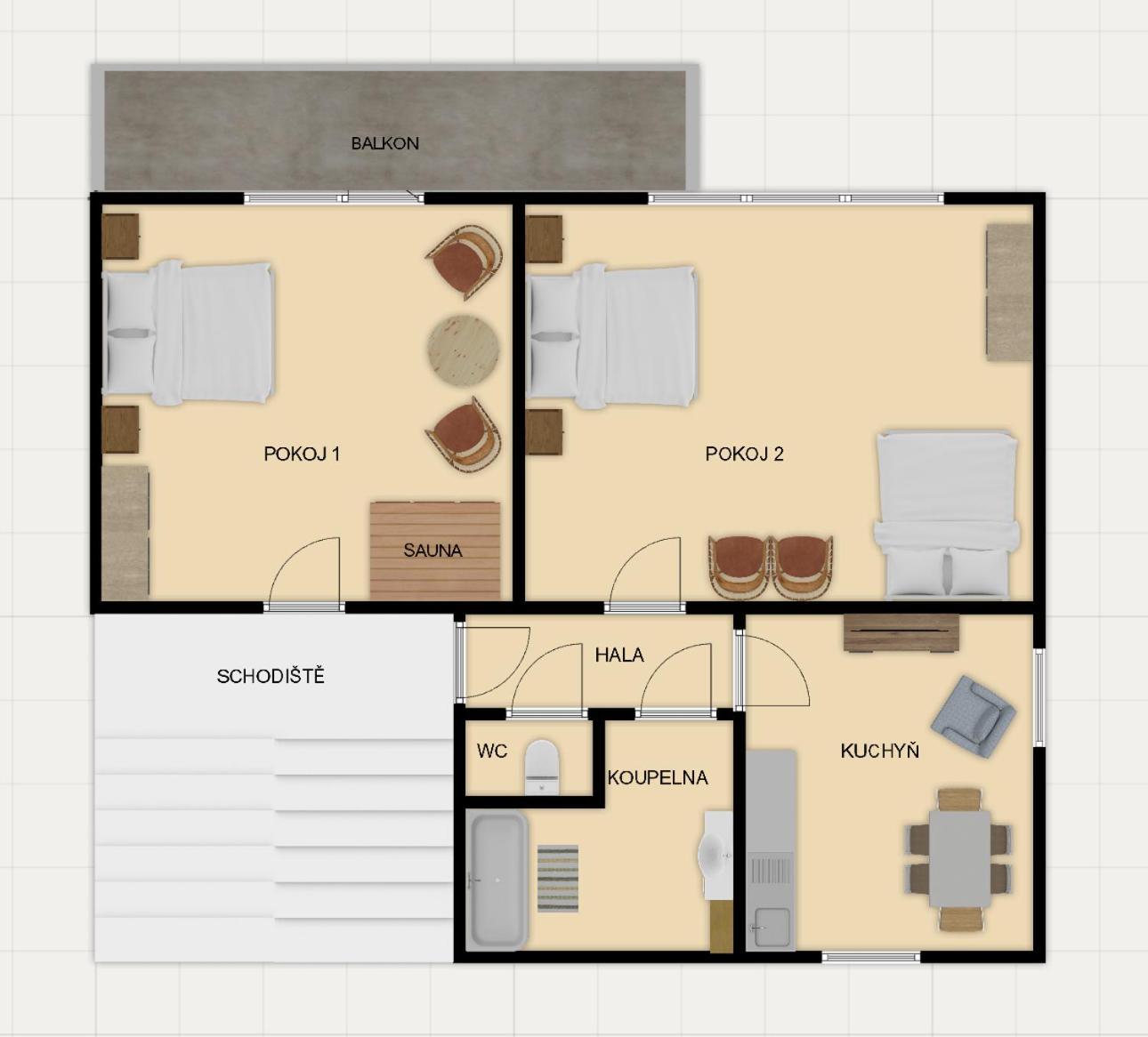 Apartment Radovka Destne *